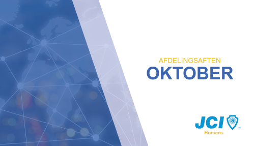JCI Horsens - Afdelingsaften oktober