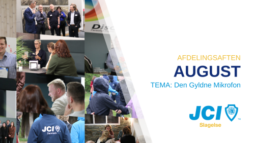 JCI Slagelse - Afdelingsmøde August