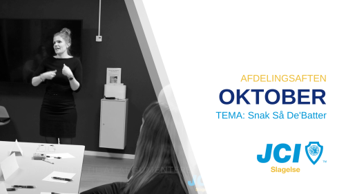 JCI Slagelse - Afdelingsmøde Oktober